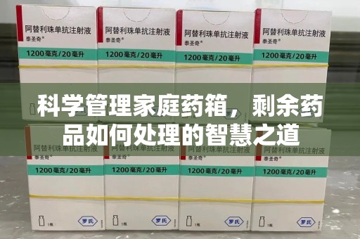 安庆科学管理家庭药箱，剩余药品如何处理的智慧之道