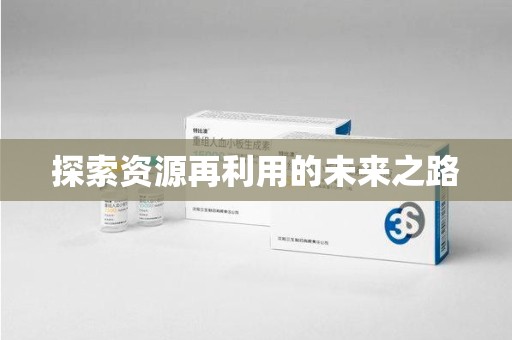 安庆探索资源再利用的未来之路